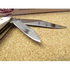 Case XX Vintage Stag Handle Peanut Pattern # V 5220 SS Case XX Vintage Stag Handle Peanut Pattern # V 5220 SS