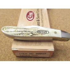 Case XX Vintage Stag Handle Peanut Pattern # V 5220 SS Case XX Vintage Stag Handle Peanut Pattern # V 5220 SS