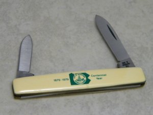 Case XX Stainless USA 1879-1979 City of Bradford Pennsylvania Centennial Year 278 Pen Knife