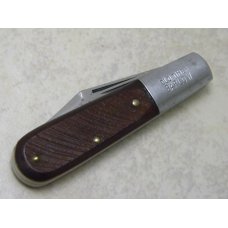 Ulster USA 10OT Old Timer Prince Albert Tobacco Tin Saw Cut Delrin Barlow Knife c.1960's