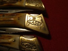Case XX Customized Engraved Bolster File Worked Shark Set