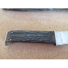 Union Cutlery  Oleans NY Bone Handle Fixed Blade  Used