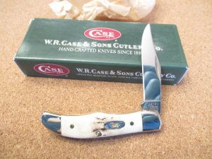 Case XX  Vintage Stag Handle Tiny Folding Hunter  Pattern # THV51165SSM