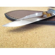 Nothwoods Knife Co. Gladstone Mich. USA Stag Handle Fixed Blade Nothwoods Knife Co. Gladstone Mich. USA Stag Handle Fixed Blade