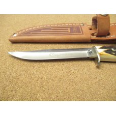Case XX Stag Handle Fixed Blade Grey Etch 1976 Pattern # 5 FINN SSP Case XX Stag Handle Fixed Blade Grey Etch 1976 Pattern # 5 FINN SSP
