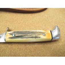 Case XX USA Stag Handle Fixed Blade Pattern # 516-5 Nice Case XX USA Stag Handle Fixed Blade Pattern # 516-5 Nice