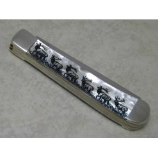 Case XX USA 2007 Bone 9254 Scrimshaw Buck Deer Trapper Knife in Box Case XX USA 2007 Bone 9254 Scrimshaw Buck Deer Trapper Knife in Box