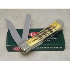 Case XX Stainless USA 2007 Pretty Bone 6.5254 Trapper Knife Case XX Stainless USA 2007 Pretty Bone 6.5254 Trapper Knife