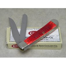 Case XX USA 2007 Red Bone 6254 CV Trapper Knife Case XX USA 2007 Red Bone 6254 CV Trapper Knife