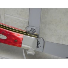 Case XX USA 2007 Red Bone 6254 CV Trapper Knife Case XX USA 2007 Red Bone 6254 CV Trapper Knife