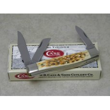 Case XX USA 2007 Amber 63032 CV Stockman Knife in Box Case XX USA 2007 Amber 63032 CV Stockman Knife in Box