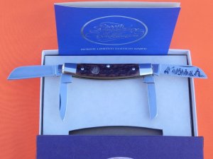 1987 Boker Solingen Congress w PickBone Handles -Multi Blade Etching -We the People of America! MIB