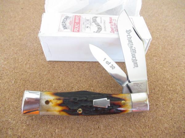 Schatt & Morgan  Amber Stag Pattern # 40  CPM-154  1of 30