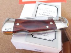  Western  Coleman Lock Back Wood Handles 