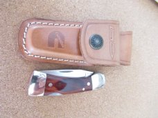  Western  Coleman Lock Back Wood Handles 