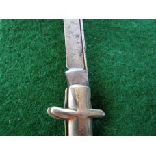 Vintage Fishtail Knife-Crown Cutlery Co New York
