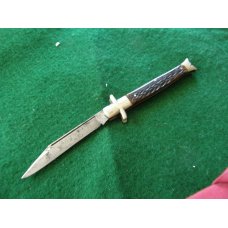 Vintage Fishtail Knife-Crown Cutlery Co New York