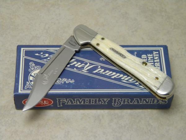 Case Family Standard Knife Co. USA 2009 Natural Bone 61749L SS Mini Copperlock Knife in Box 1st Run Case Family Standard Knife Co. USA 2009 Natural Bone 61749L SS Mini Copperlock Knife in Box 1st Run