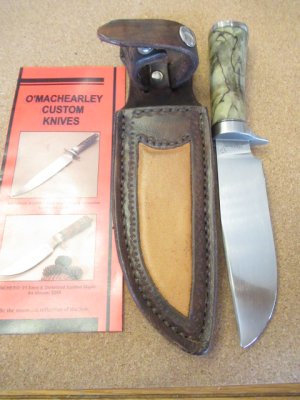 Custom Fixed Blade By O'Machearley  Custom Knives 