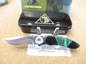 Lone Wolf Paul Presto Malachite Magic Limited 1 of 150 