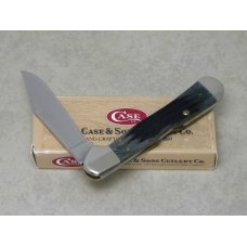 Case XX USA 1 Dot (1999) Dark Black Bone DB 61549L SS Copperlock Knife in Box Case XX USA 1 Dot (1999) Dark Black Bone DB 61549L SS Copperlock Knife in Box