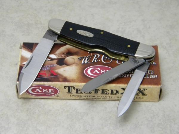 Case XX USA 2009 Black Micarta 103046 WH SS Humpback Whittler Knife in Box Case XX USA 2009 Black Micarta 103046 WH SS Humpback Whittler Knife in Box