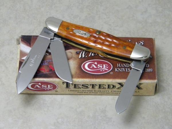 Case XX USA 2009 Harvest Orange Bone 63046 SS Humpback Stockman Knife in Box 1st Run Case XX USA 2009 Harvest Orange Bone 63046 SS Humpback Stockman Knife in Box 1st Run