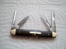 TALLEY-HO BINGHAM SHEFIELD BOX AND 4 BLADE TORTISE KNIFE