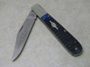 Case XX USA 2 Dot (1998) Blue Bone Daddy Barlow Knife