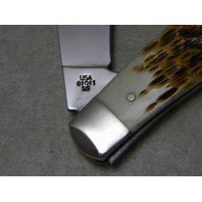 Case XX USA 2011 Amber Bone 61011 SS Hawkbill Knife in Box Case XX USA 2011 Amber Bone 61011 SS Hawkbill Knife in Box