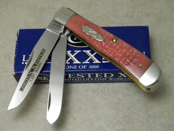 Case XX USA 2011 Watermelon Bone 6254 SS Trapper Knife - NIB
