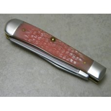 Case XX USA 2011 Watermelon Bone 6254 SS Trapper Knife - NIB
