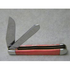 Case XX USA 2007 Red Appaloosa Bone 6254 SS Trapper Knife - NIB Case XX USA 2007 Red Appaloosa Bone 6254 SS Trapper Knife - NIB