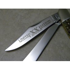 Case XX USA Green Bone 6240 Limited Edition 1 of 2500 Dog Leg Trapper Knife - NIB