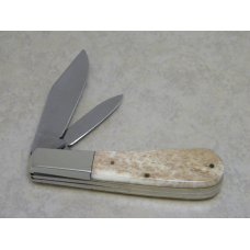 Parker Cut. Co. Surgical Steel Japan Smooth Bone Eagle Brand Curved Frame Barlow Knife Parker Cut. Co. Surgical Steel Japan Smooth Bone Eagle Brand Curved Frame Barlow Knife