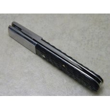 Schatt & Morgan Queen Steel USA Jigged Black Barlow Knife with Pen Blade Master for Whittling Schatt & Morgan Queen Steel USA Jigged Black Barlow Knife with Pen Blade Master for Whittling