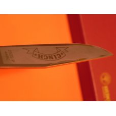 Boker "Cinch" Trapper Mdl# 2525P w/ Flawless and Fiery Mother of Pearl Handles Scroll Bolsters -WOW Boker "Cinch" Trapper Mdl# 2525P w/ Flawless and Fiery Mother of Pearl Handles Scroll Bolsters -WOW