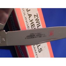 Vintage, NOS, J A Henckels 2 Blade Trapper with Premium Stag Handles & Blade Etch +Orig Box Vintage, NOS, J A Henckels 2 Blade Trapper with Premium Stag Handles & Blade Etch +Orig Box