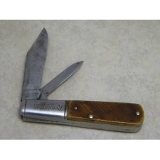 Remington 1 Line Script Genuine Saw Cut Bone RB44 2 Blade Barlow Knife c.1930's Remington 1 Line Script Genuine Saw Cut Bone RB44 2 Blade Barlow Knife c.1930's