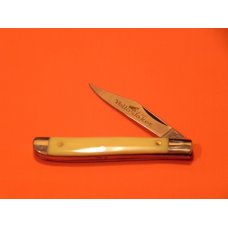 Vintage Camillus Yello-Jacket 1 Blade Peanut Mdl# 710 Yellow Derlin Handles -Great Blade Etch -MINT!