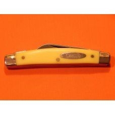 Vintage Camillus Yello-Jacket 1/2 Congress Mdl# 709 Yellow Derlin Handles -Great Blade Etch -MINTY! Vintage Camillus Yello-Jacket 1/2 Congress Mdl# 709 Yellow Derlin Handles -Great Blade Etch -MINTY!