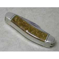 Bulldog Brand Solingen Germany "No Etch" Gold Dust 5 Blade Sowbelly Knife c.1993 Bulldog Brand Solingen Germany "No Etch" Gold Dust 5 Blade Sowbelly Knife c.1993