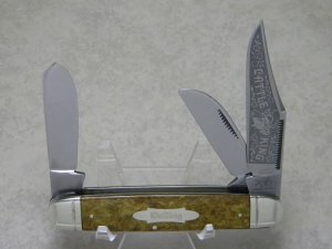 Bulldog Brand Solingen Germany 1993 Marbled Cattle King Large Stockman Knife
