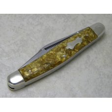 Bulldog Brand Solingen Germany Pit Bulls Trade Mark Marbled Stockman Knife c.1993 Bulldog Brand Solingen Germany Pit Bulls Trade Mark Marbled Stockman Knife c.1993