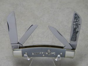 Vintage Boker Solingen, Germany 5464 Robert E. Lee Commemorative Congress Knife c.1979