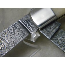 Boker Solingen, Germany Bone Damascus II Stag Serial No. 003 Trapper Knife - NIB Boker Solingen, Germany Bone Damascus II Stag Serial No. 003 Trapper Knife - NIB