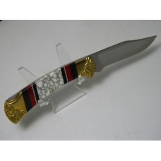 Buck Custom USA 112 Brian Yellowhorse 08 of 25 Folding Lockback Knife in Box