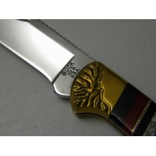 Buck Custom USA 112 Brian Yellowhorse 08 of 25 Folding Lockback Knife in Box Buck Custom USA 112 Brian Yellowhorse 08 of 25 Folding Lockback Knife in Box