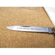 J. Primble Belknap Genuine Antique Ivory Germany J. Primble Belknap Genuine Antique Ivory Germany