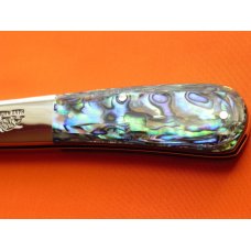 WOW 2007 Bulldog Brand HAND MADE Barlow PROTOTYPE! with FANTASTIC ABALONE Handles +Box -WOW WOW 2007 Bulldog Brand HAND MADE Barlow PROTOTYPE! with FANTASTIC ABALONE Handles +Box -WOW